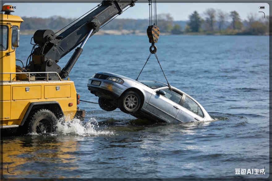 青原区吊车救援电话【案例】